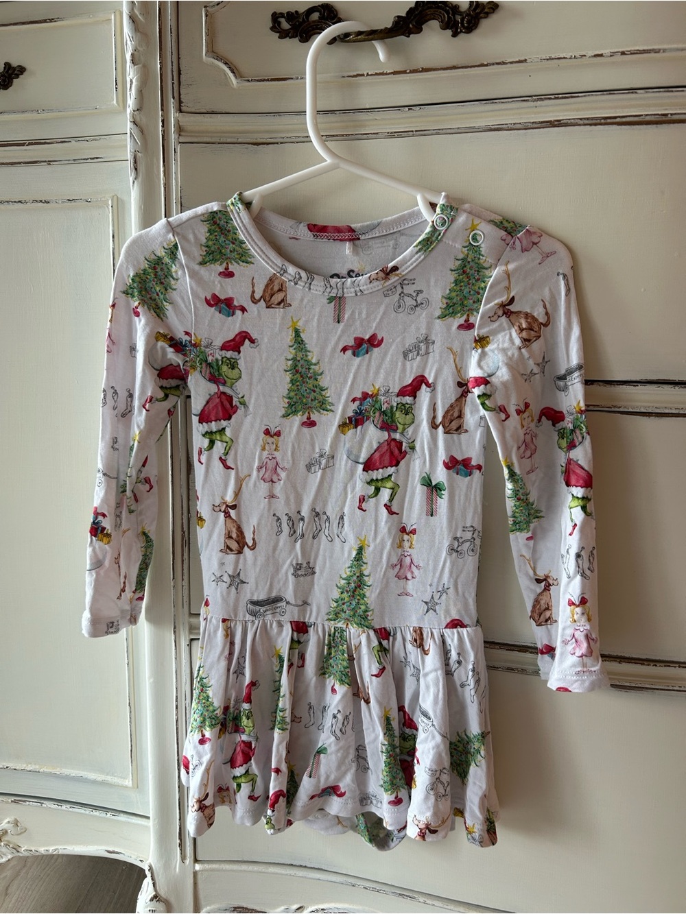 Posh Peanut Grinch Twirl Dress